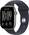 Watch Series 12, 42 mm, kosminė pilka korpuso / tamsiai mėlynas dirželis M/L