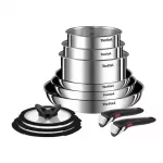 TEFAL Ingenio Emotion 11 dalių virtuvės indų rinkinys L897SB74