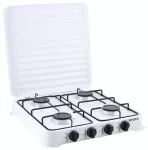 Četriņķių dujinė viryklė, balta BROCK GS 004 W