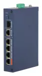 Valdomas pramoninis jungiklis DAHUA CHS4106-4ET-60 &mdash; 6 prievadai, 4&times; PoE 10/100, L2, 4,8 Gbit/s, 8000 MAC