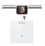 Webber analitinės vonios svarstyklės &mdash; 57 parametrų, suderinamos su Apple Health, Google Fit, Wi‑Fi
