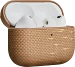 Pitaka magnetinis dėklas i&scaron; aramidinio pluo&scaron;to, Auksinis spindesys &ndash; AirPods Pro 3