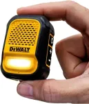 Dewalt Ultra ne&scaron;iojamas mini garsiakalbis v2 Bluetooth 5.0, IP65, LED (EF-DXMA190-1178-DWG)