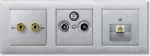 Schneider Electric trigubas aliuminio rėmelis (MTN486360)
