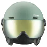 Kask narciarski UVEX Wanted Visor 58-61cm L zielony