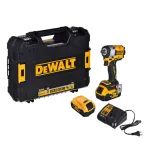 Smūginis veržliaraktis 1/2" 18V 406 Nm 2x 5,0 Ah DCF921P2T DEWALT