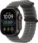 Watch Ultra 4 Cellular 49 mm juodas titano korpusas / permatomas juodas Ocean dirželis