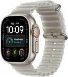 Watch Ultra 4 Cellular 49 mm natūralus titanas / permatomai pilkas Ocean dirželis