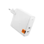SPIGEN ARCSTATION PRO sieninis įkroviklis | 140W | GaN | USB-A | baltas