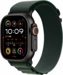 Watch Ultra 2 (2024) 49mm Black Titanium/Dark Green Alpine Loop - M