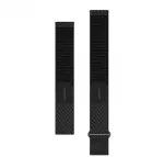 Garmin greito atjungimo dirželiai (20 mm) &mdash; juodi, komforti&scaron;ko prigludimo nailonas