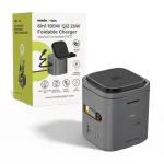 Mobile Origin PW37 &ndash; sulankstomas 100W Qi2 įkroviklis (25W), suderinamas su MagSafe