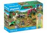 PLAYMOBIL DINO Pētniecības nometne ar dinozauriem 71523