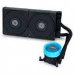 Vieno bloko skysto au&scaron;inimo įrenginys Lian Li GA II LITE 12 cm Juodas