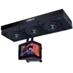 Lian Li HydroShift II OLED Curved 360 UNI FAN P28 AiO vandens au&scaron;inimas, 360 mm, OLED ekranas, P28 ventiliatoriai &ndash; Juodas