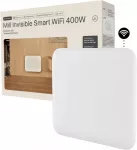 Mill Mill Nematomas i&scaron;manus WiFi &scaron;ildytuvas PA400WIFI4 panelinis &scaron;ildytuvas 400 W tinka patalpoms iki 4&ndash;6 m&sup2; baltas IPX4