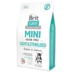 Brit Care Mini &mdash; mažai kalorijų, skirtas sterilizuotiems mažų veislių &scaron;unims, 2 kg
