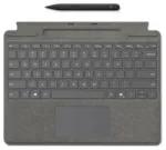 Microsoft Surface Pro 8/9/10/11 klaviatūra + ra&scaron;iklis | Copilot | tarptautinis anglų i&scaron;dėstymas | platininė