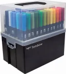 Tombow organizatorius su 108 ABT Dual Brush žymeklių