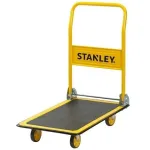 Plieno platformos vežimėlis 150 kg apkrova, riedėjimo ratai, STANLEY SXWT-PC527