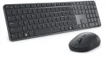 DELL Pro 7 Slim KM726 klaviatūra ir pelė rinkinys, RF belaidis + Bluetooth, US International QWERTY, juoda