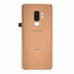 Samsung Galaxy S9+ (G965) galinis dangtelis su kameros stikliuku (Sunrise Gold) (Service Pack)