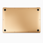 MacBook Air 13" (A1932) apatinis dangtis (Gold) (Pulled / Grade B)