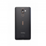 Nokia 7 Plus korpusas su smulkiomis detalėmis + akumuliatorius (Black) (Pulled / Grade / B)