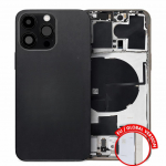 Korpusas + smulkios dalys + krovimo lizdas skirtas Apple iPhone 14 Pro Max (Black Titanium) (Pulled / Grade B)