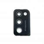 Samsung Galaxy A41 (SM-A415F) kameros stikliukas su rėmeliu (Black) (Pulled / Grade A)