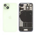 iPhone 15 galinis stikliukas + visos dalys (Green) (Pulled / Grade B)