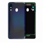 Samsung Galaxy A40 (A405) galinis dangtelis su kameros stikliuku (Black) (Pulled / Grade B)