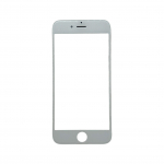 Apple iPhone 6 ekrano stikliukas su rėmeliu ir OCA baltas