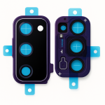 Samsung Galaxy S20 FE (G781) kameros stikliukas su rėmeliu (Lavender) (Compatible)
