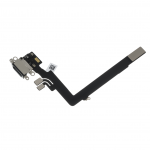 Apple iPhone 16 Pro Max krovimo lizdo lanksčioji jungtis (Black Titanium) (Original / Used)