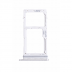 Samsung Galaxy S10 Lite (G770) Sim kortelės laikiklis (Silver) (Originalus / Naudotas)