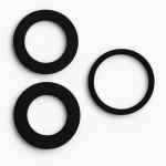 Apple iPhone 15 Pro galinės kameros stikliukas (3vnt)
