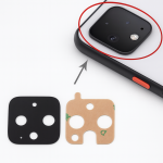 Google Pixel 4 kameros stikliukas
