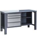 Didelės apkrovos metalo apdirbimo stalas VT-150 2S2M/W2Ss/OUP