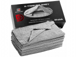 DETAILING - X-TISSUES Besiūlės mikropluo&scaron;to &scaron;luostės pilkos 200GSM  30vnt. mikropluo&scaron;tas