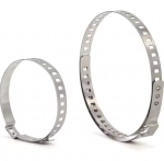 ARZENA PREMIUM Universali sąvarža chamutas granatos (pusa&scaron;io &scaron;arnyro) KOMPLEKTAS 2VNT 1vnt * 20-50mm, 1vnt * 50-120mm