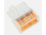 Laido jungtis - laidų jungė 3 x 0.5-2.5 mm&sup2; oranžinė 24A 400V