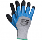 Darbo pir&scaron;tinės aplietos grubiu ir lygiu lateksu (10 dydis)