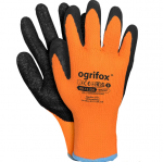 Žieminės darbo pir&scaron;tinės aplietos grubiu lateksu (11 dydis)