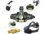 Stiprus LED prožektorius ant galvos CREE XM-L T6