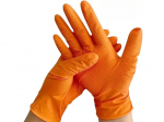 Nitrilinės pir&scaron;tinės GRIP DIAMOND 6vnt - 3poros  L- 9 dydis PREMIUM PRODUKTAS