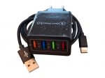 Telefono pakrovejas 31W + laidas usb a usb type c 100cm quick charge 3.0