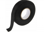 Izoliacija tekstilinė juosta 19 mm x 25m juoda