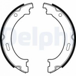 Stabdžių trinkelių komplektas, stovėjimo stabdis DELPHI LS2041