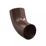 Alkūnė apatinė BILKA - 150/100 mm - &Scaron;okoladinė ruda &ndash; RAL 8017